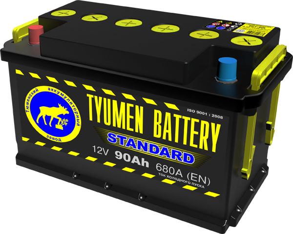 Аккумулятор Tyumen Battery Standard 90Ah 720A