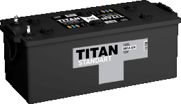 Аккумулятор TITAN STANDART 135Ah 850A