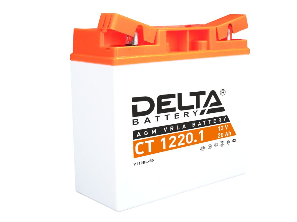 Аккумулятор Delta CT 1220.1 20Ah 260A