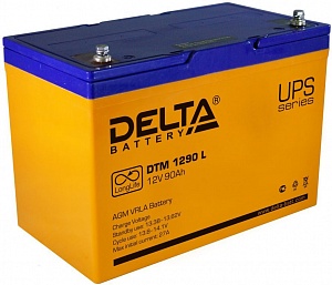 Аккумулятор DELTA DTM 12-90 L