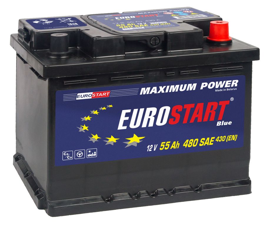 Аккумулятор Eurostart Blue 60Ah 430A
