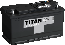 Аккумулятор TITAN STANDART 90Ah 740A ОП