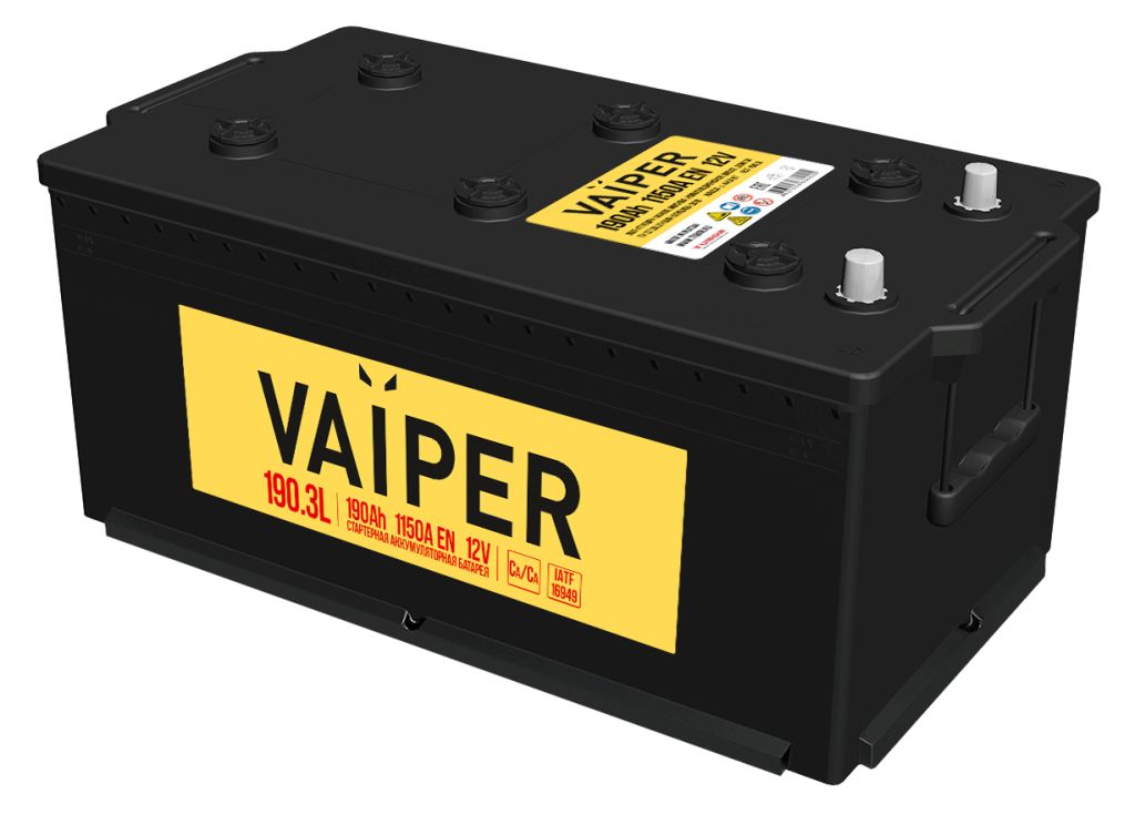 Аккумулятор VIPER 190Ah 1150A euro