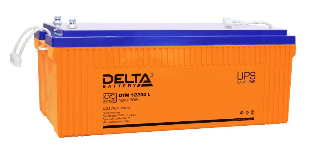 Аккумулятор DELTA DTM 12-230 L