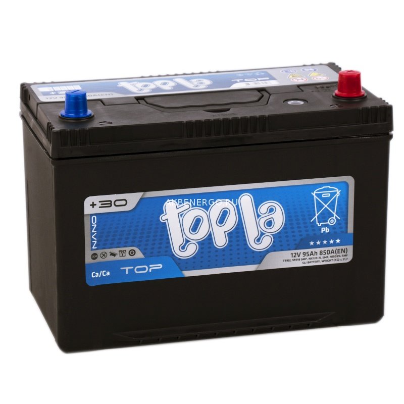 Аккумулятор TOPLA TOP JIS 95Ah 850A D31L