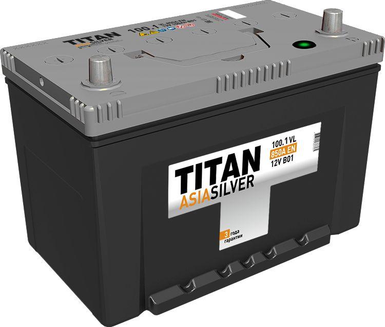 Аккумулятор TITAN ASIA SILVER 100Ah 850A D31R