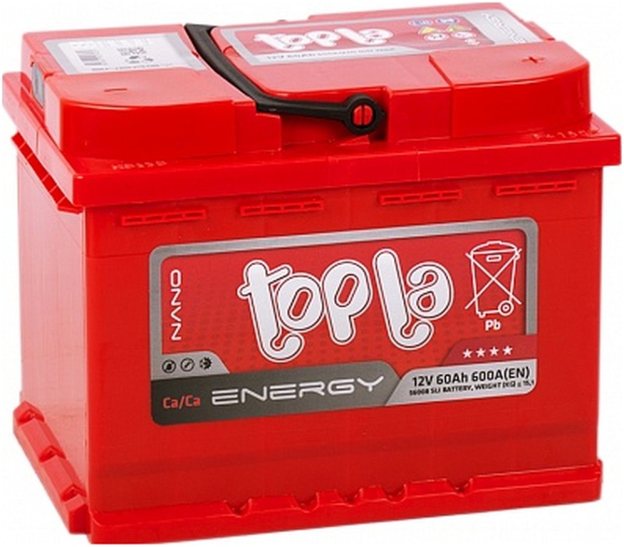 Аккумулятор TOPLA ENERGY 60Ah 600А ОП