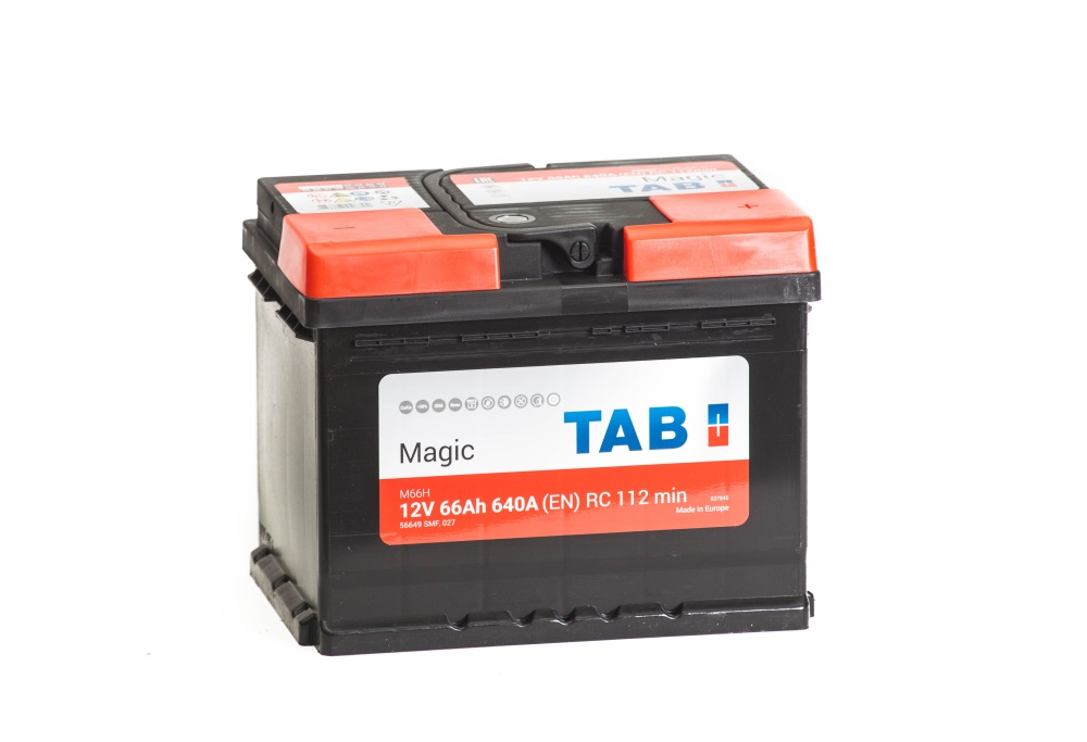 Аккумулятор TAB MAGIC 66Ah 640A ОП