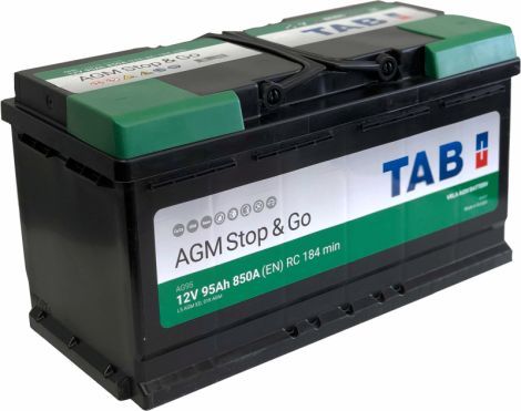 Аккумулятор TAB AGM Stop&Go 95Ah 850A ОП