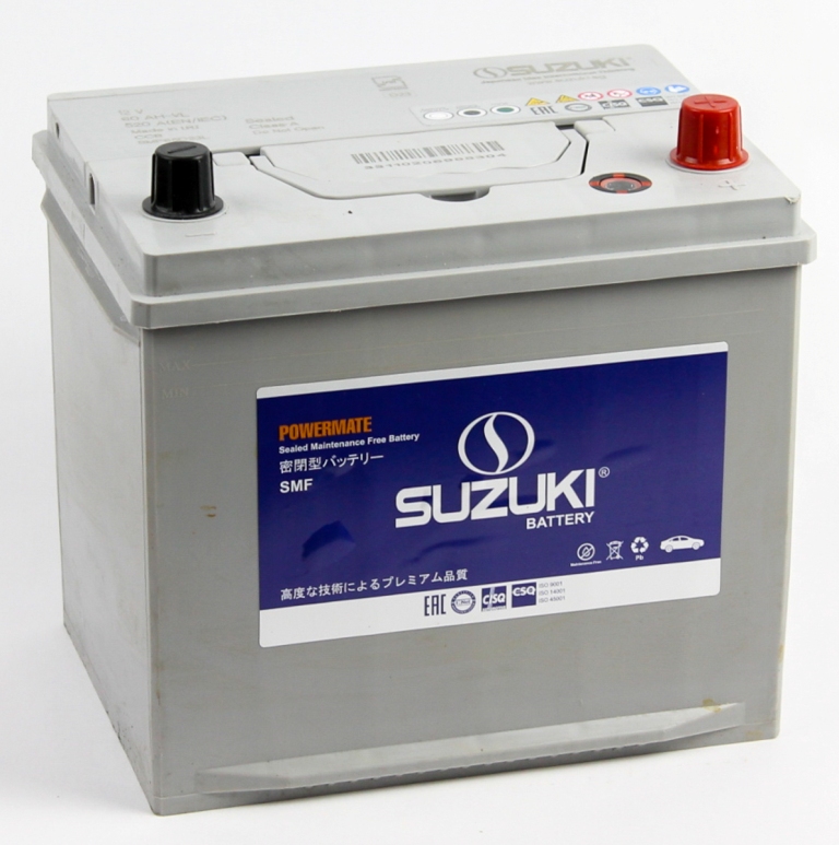 Аккумулятор Suzuki 60Ah 520A D23L