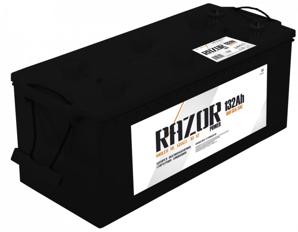 Аккумулятор Razor 132Ah 850A euro