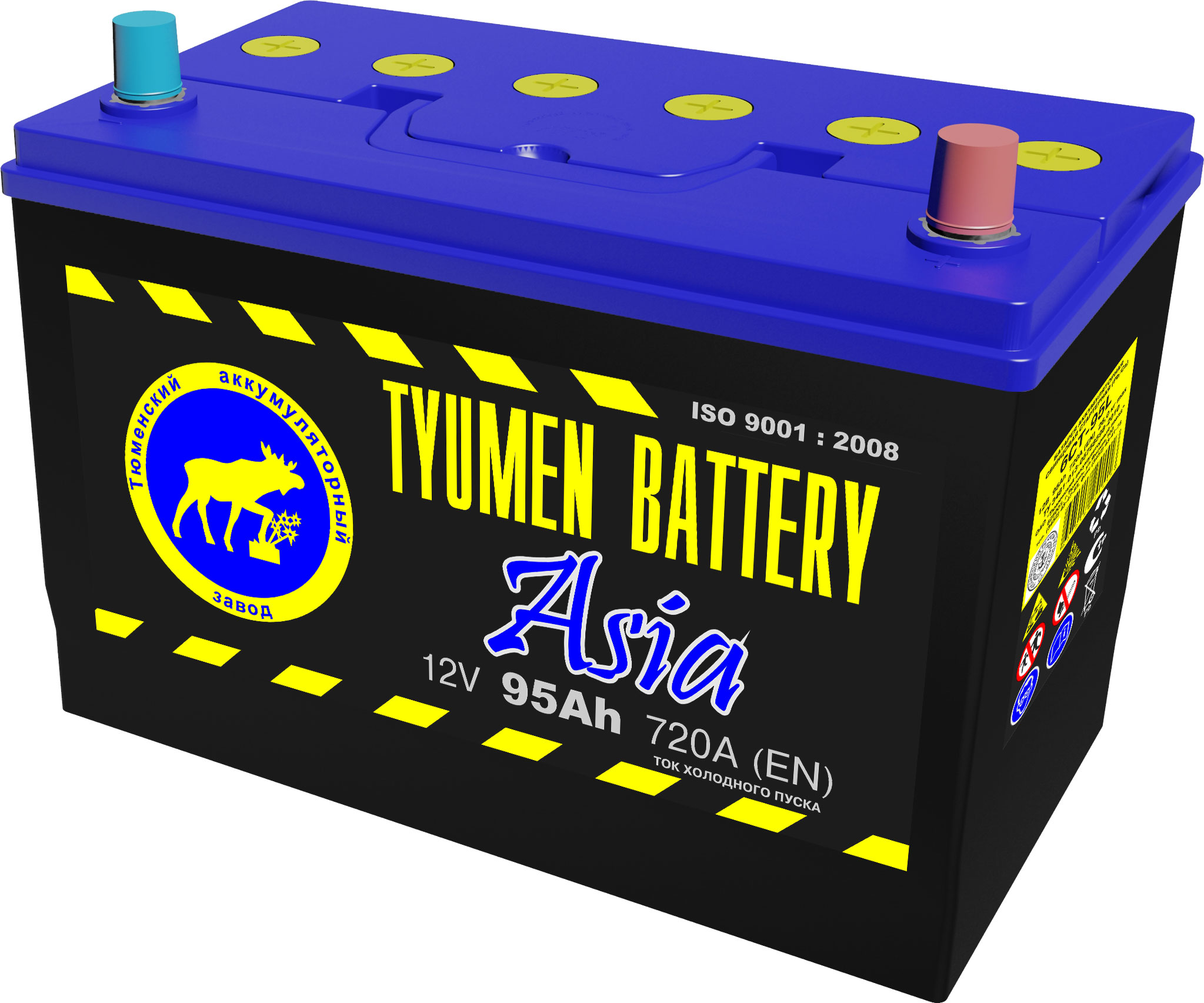 Аккумулятор Tyumen Battery Asia Ca/Ca 95Ah 750A D31R