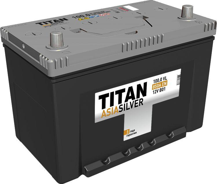 Аккумулятор TITAN ASIA SILVER 100Ah 850A D31L