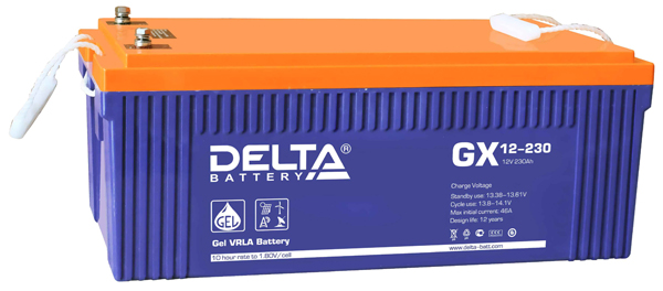 Аккумулятор DELTA GX 12-230