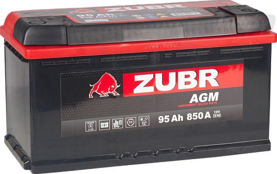 Аккумулятор ZUBR AGM 95Ah 850A ОП