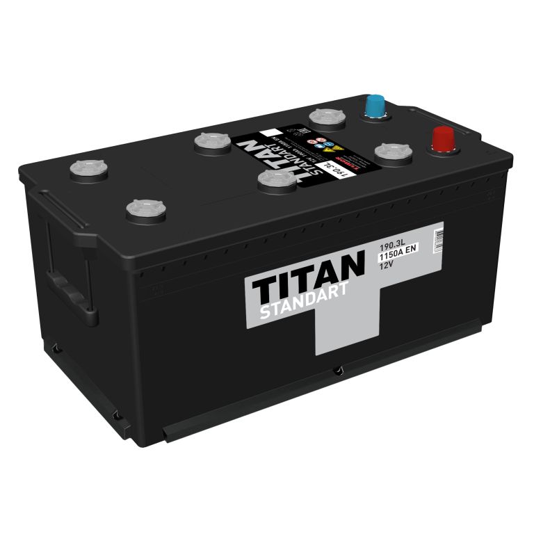 Аккумулятор TITAN STANDART 190Ah 1150A euro