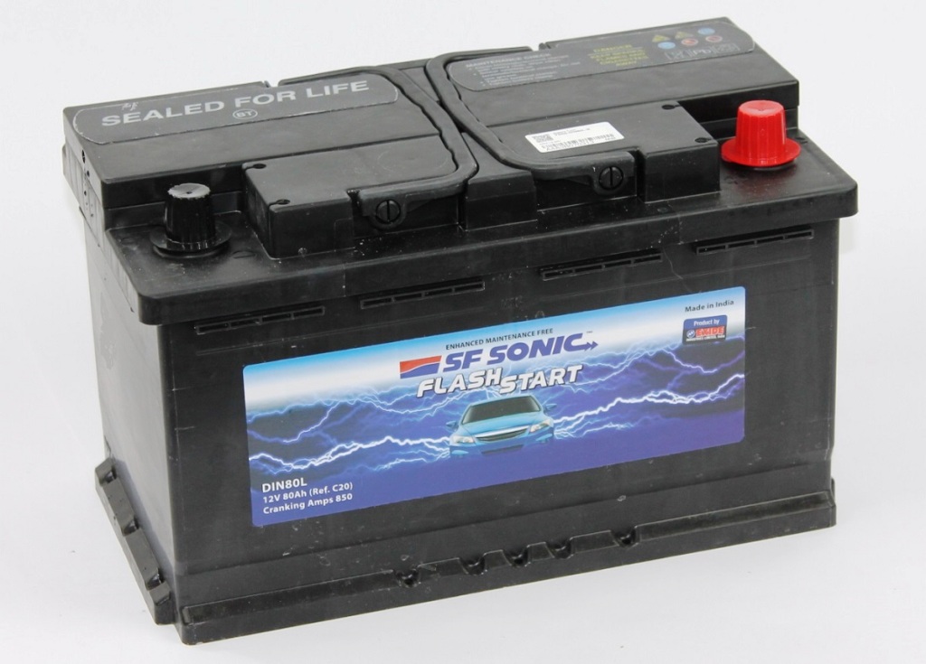 Аккумулятор EXIDE SF SONIC Flash Start 80Ah 850A ОП