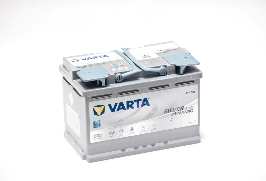 Аккумулятор VARTA Silver Dinamic AGM 70Ah 760A ОП