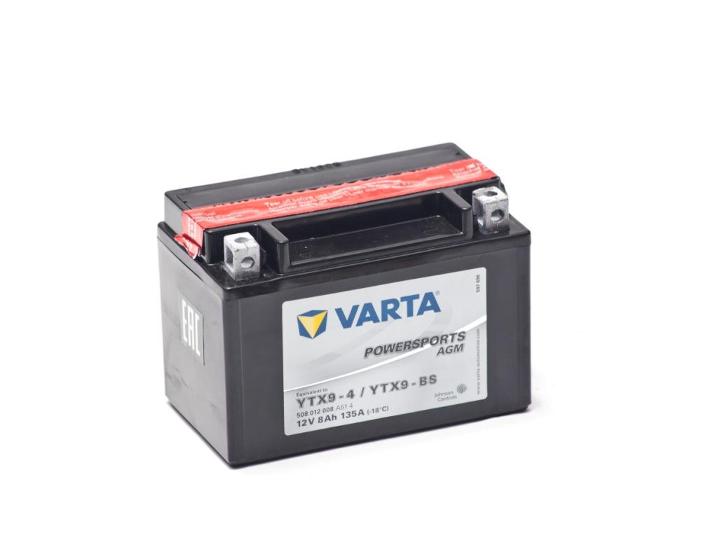 Аккумулятор VARTA Powersports AGM 8Ah 135А