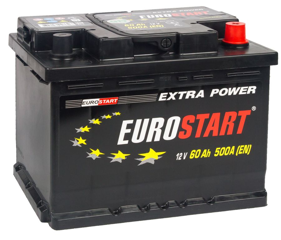 Аккумулятор Eurostart 60Ah 500A