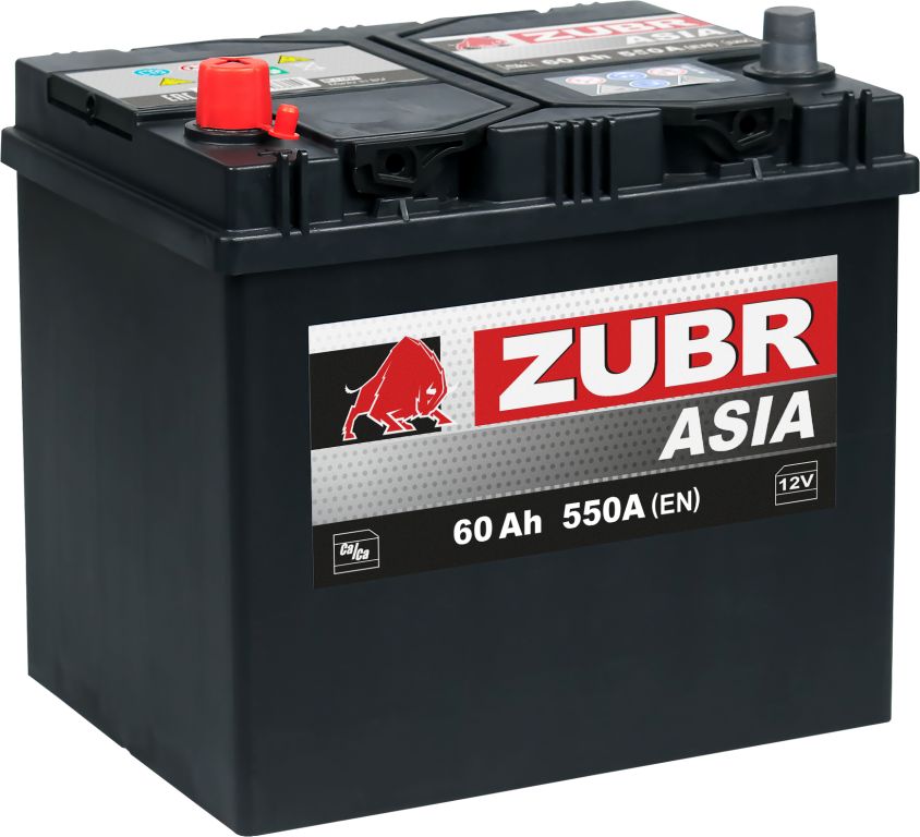Аккумулятор ZUBR Ultra Asia 60Ah 550A ОП