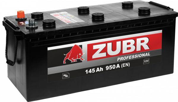 Аккумулятор ZUBR Professional 145Ah 950A