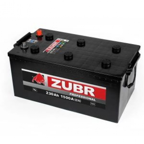 Аккумулятор ZUBR Professional 230Ah 1500A euro