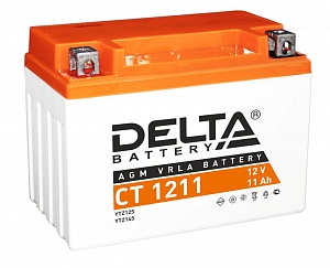 Аккумулятор Delta CT 1211 11Ah 210A
