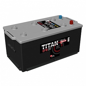 Аккумулятор Titan EFB 225 Ah 1300A euro
