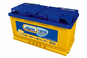Аккумулятор АКОМ+EFB 100Ah 950A ОП