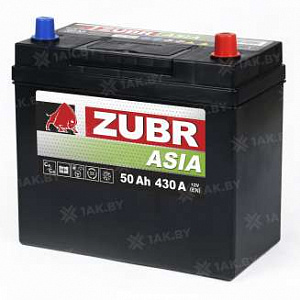 Аккумулятор ZUBR Premium Asia 50Ah 430A B24L