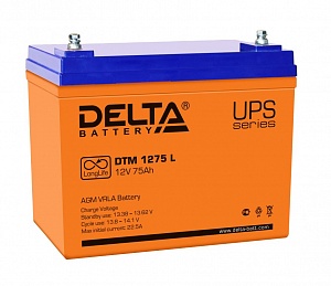 Аккумулятор DELTA DTM 12-75 L