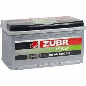 Аккумулятор ZUBR Premium 105Ah 1000A ОП