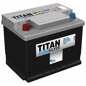 Аккумулятор TITAN EUROSILVER 65Ah 630A