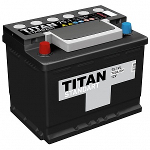 Аккумулятор TITAN STANDART 75Ah 650A