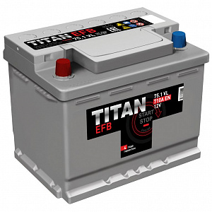 Аккумулятор Titan EFB 75Ah 710A
