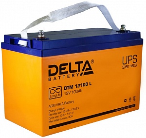 Аккумулятор DELTA DTM 12-100 L