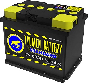 Аккумулятор Tyumen Battery Standard 60Ah 520A ОП