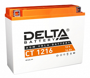 Аккумулятор Delta CT 1216 16Ah 200A