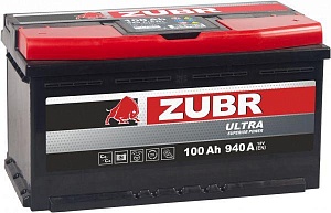 Аккумулятор ZUBR Ultra 100Ah 940A