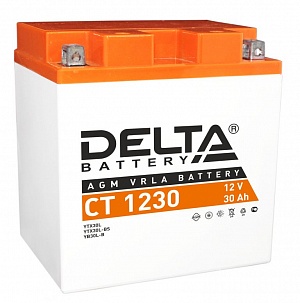 Аккумулятор Delta CT 1230 30Ah 300A