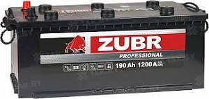 Аккумулятор ZUBR Professional 190Ah 1200A