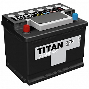 Аккумулятор TITAN STANDART 66Ah 630A
