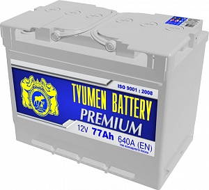 Аккумулятор Tyumen Battery Premium  Ca/Ca 77Ah 680A
